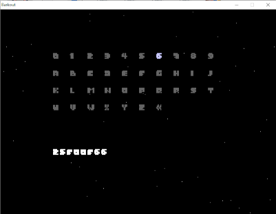 Entering a continue code Screenshot of continue